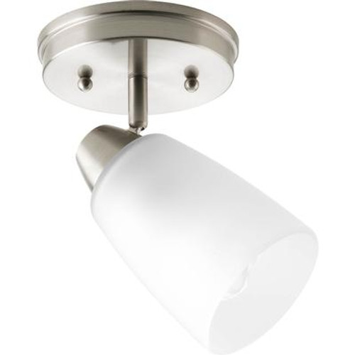 Wisten Collection 1 Light Brushed Nickel Spot Light Fixture