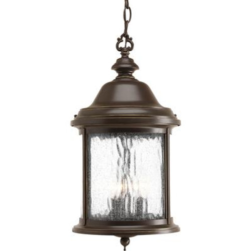 Ashmore Collection 3 Light Antique Bronze Hanging Lantern