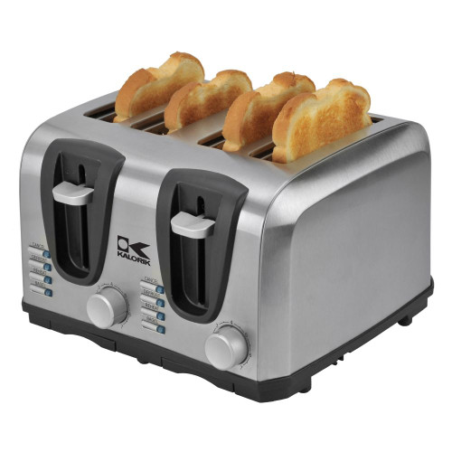 4 Slice Stainless Steel Toaster