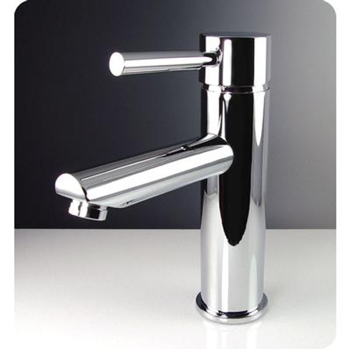 Tartaro Single Hole Mount Bathroom Vanity Faucet - Chrome