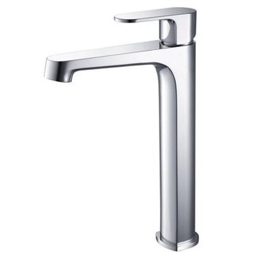 Gravina Single Hole Vessel Mount Bathroom Vanity Faucet - Chrome