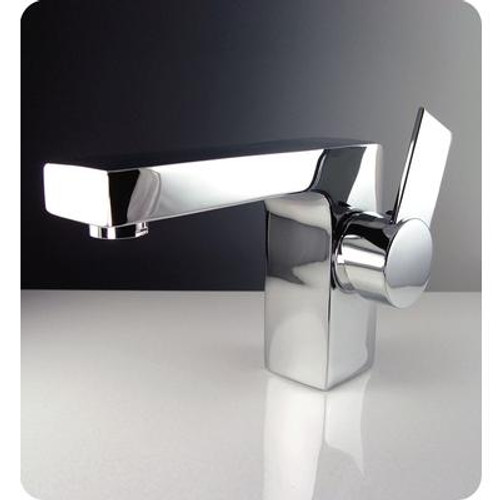 Isarus Single Hole Mount Bathroom Vanity Faucet - Chrome