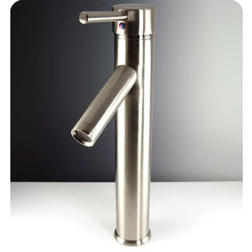 Soana Single Hole Vessel Mount Bathroom Vanity Faucet - Brushed Nickel