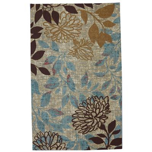 Bella Garden Multi 96 Inch x 120 Inch Rug