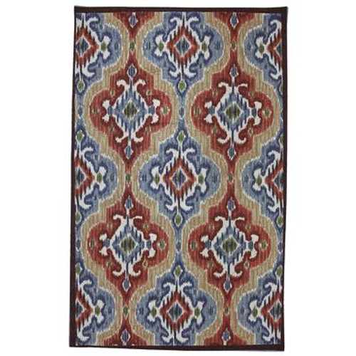 Mystic Ikat Primary 96 Inch x 120 Inch Rug