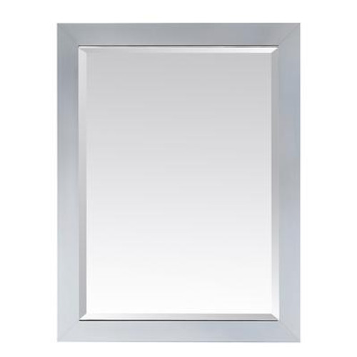 Modero 28 X 32 Inch Mirror in White Finish