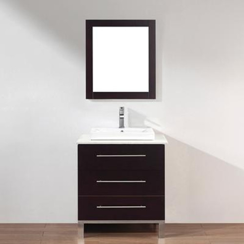 Ginza 28 Chai Vanity Ensemble with Mirror and Faucet