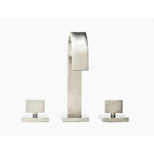 Miro Brushed Nickel 8 Inch spread Lavatory Faucet