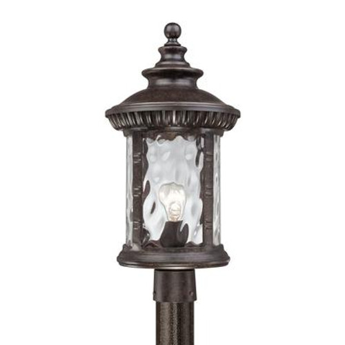 Monroe 1 Light Imperial Bronze Outdoor Incandescent Post Lantern