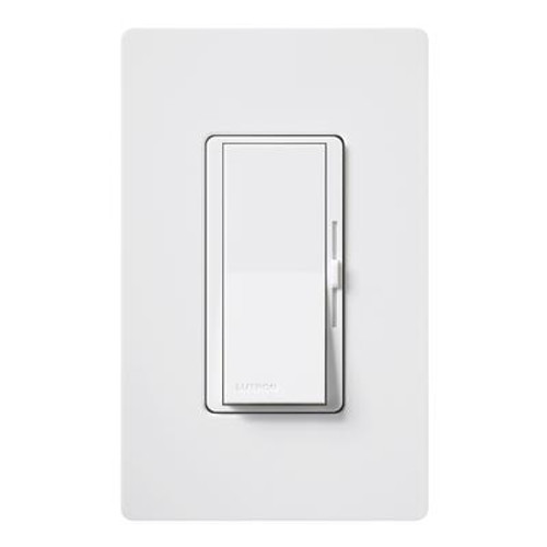 Lutron Diva 150-Watt Single Pole/3-Way CFL/LED Dimmer - White