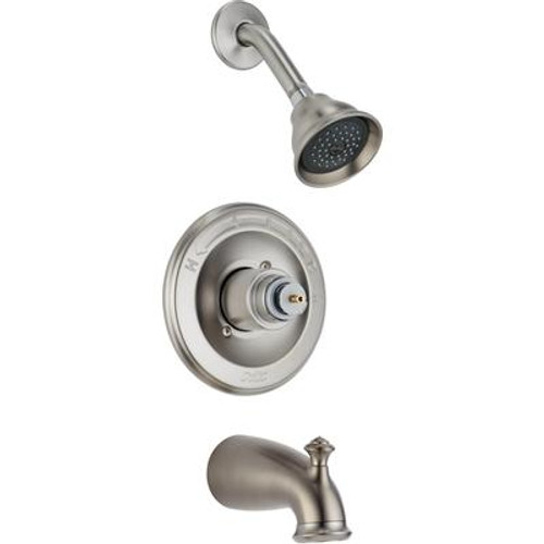 Leland 1-Handle 1-Spray Tub and Shower in StainNot Included (Valve and Handles not included)