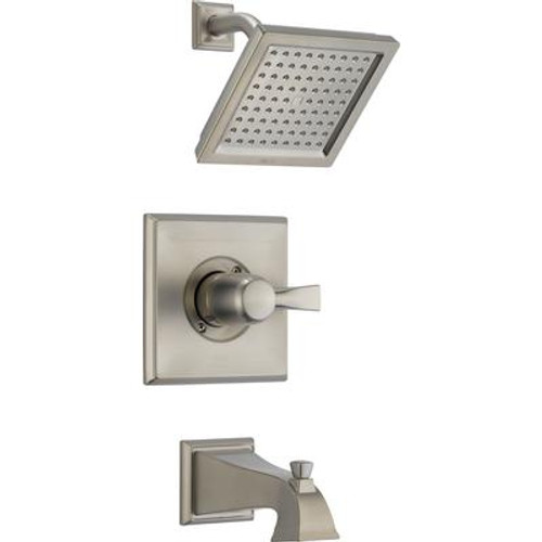 Dryden Tub and Shower Faucet Trim Kit Only in Stainless (Valve not included)