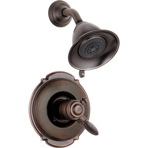 Victorian 1-Handle 3-Spray Shower Only Faucet with Dual Function Cartridge in Venetian Bronze (Valve not included)