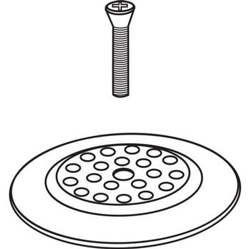 Dome Strainer with Screw in Stainless