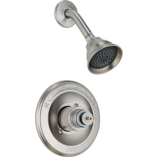 Leland Pressure Balanced Shower Trim in Stainless (Valve and Handles not included)