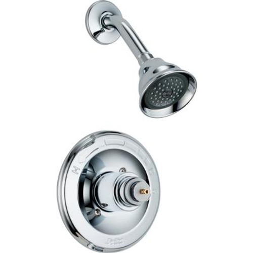 Leland 1-Handle Pressure-Balanced Shower Trim in Chrome (Valve and Handles not included)