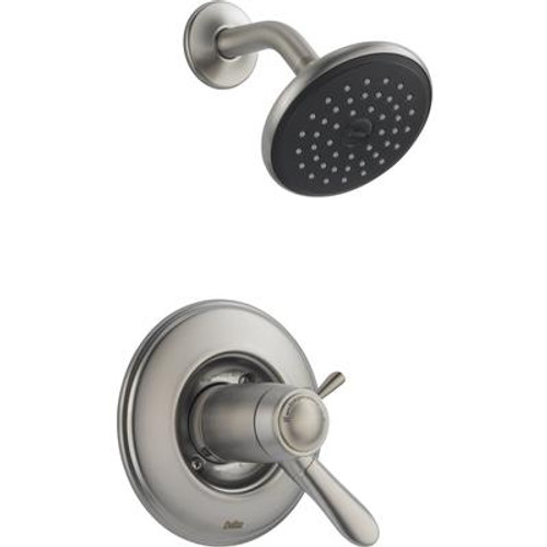 Lahara Single-Handle Thermostatic Shower and Trim Kit Only in Stainless