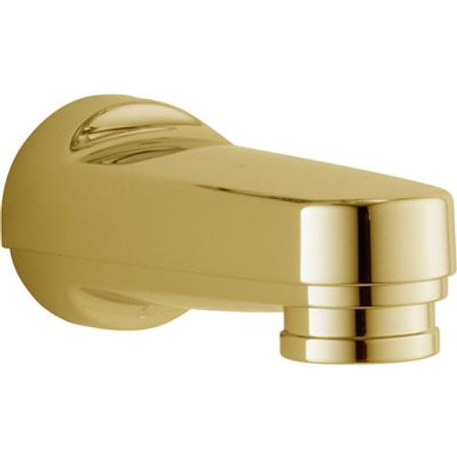 Innovations Pull-down Diverter Tub Spout in Polished Brass