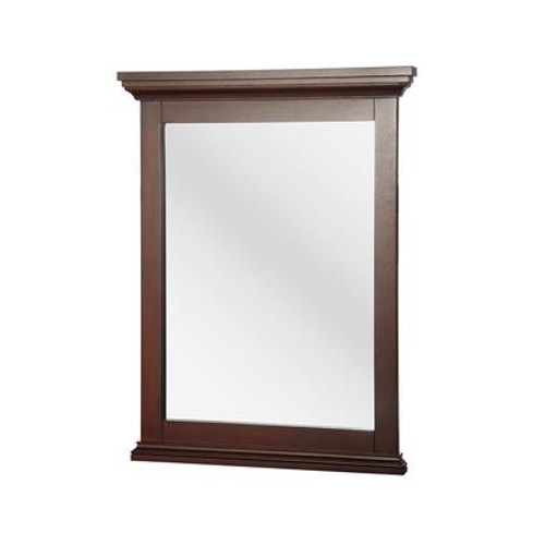 Admiral 23-1/2 Inch x 30-3/4 Inch Wall Mirror in Walnut