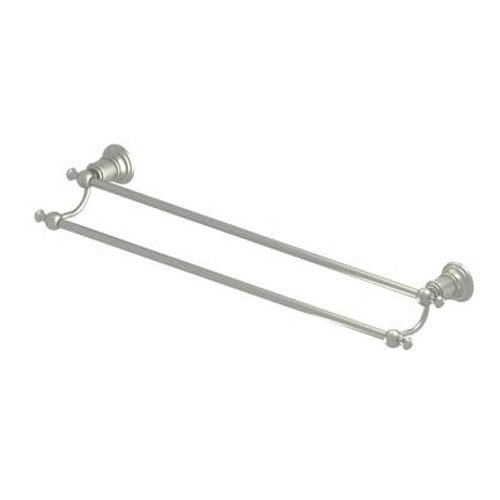Estates 24 Inch Double Towel Bar in Brushed Nickel