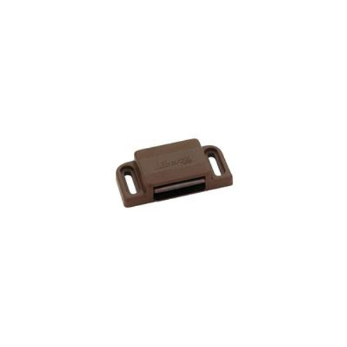 Heavy Duty Magnetic Catch with Strike BROWN