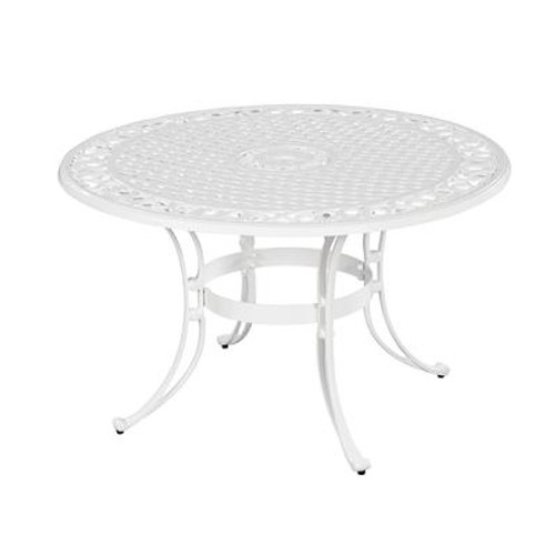 Home Styles 42Inch Round Dining Table White Finish