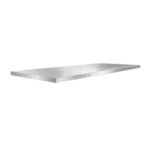 Performance Plus 56 Inch L x 1.25 Inch H x 24 Inch D Stainless Steel Worktop