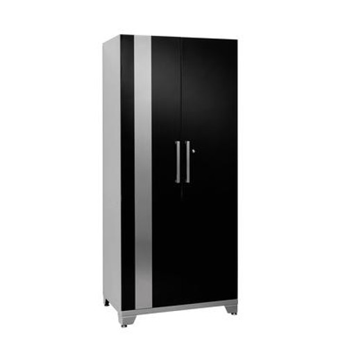 Performance 75 Inch H x 30 Inch W x 18 Inch D Locker Cabinet in Black