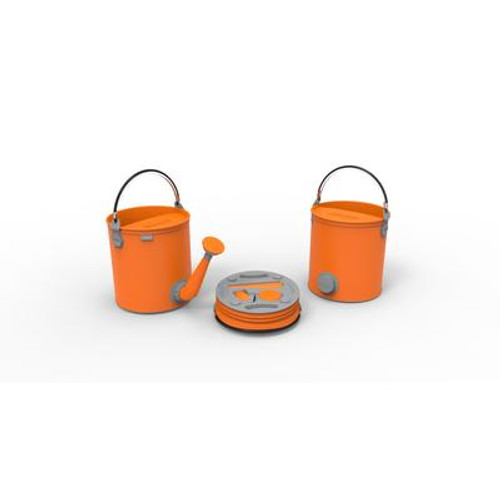 Colourwave Colpaz -Collapsible 2 in 1 can + bucket Juicy orange