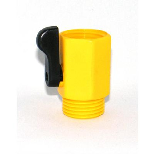 Large single shut off Yellow