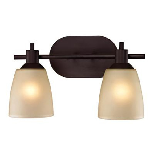 2 Light Bath Bar In Oil Rubbed Bronze