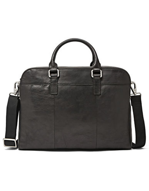 Fossil Mercer Leather Document Bag - Black