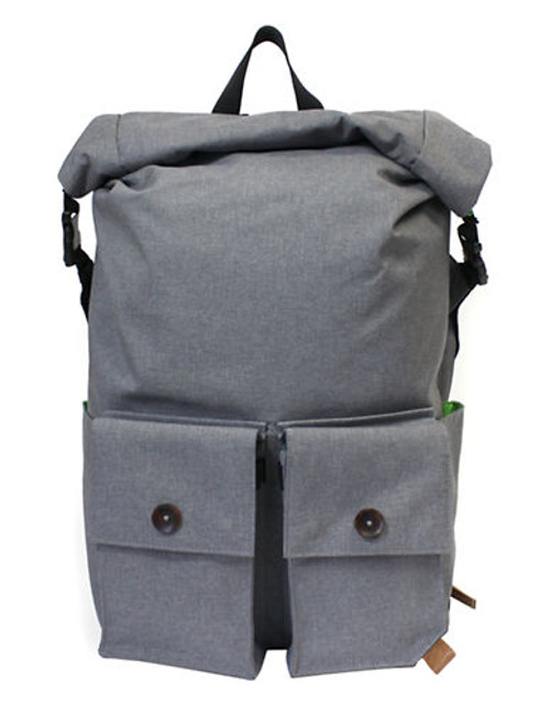 Pkg Rolltop Laptop Backpack  Dri Collection - Light Grey