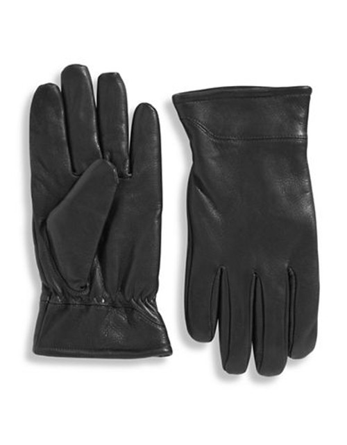 London Fog 9.5 Inch Deerskin Leather Gloves - Oxford - X-Large