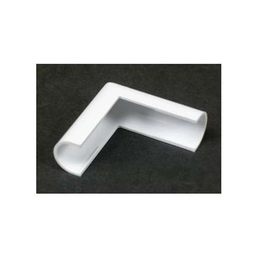 Plastic CordMate Outside Elbow White