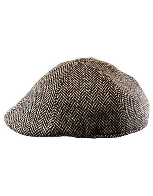 Crown Cap Nathaniel Cole 6 Panel Duckbill  Cap - Brown - Large