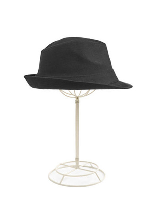 New Era Ragtime Fedora - Black - Large