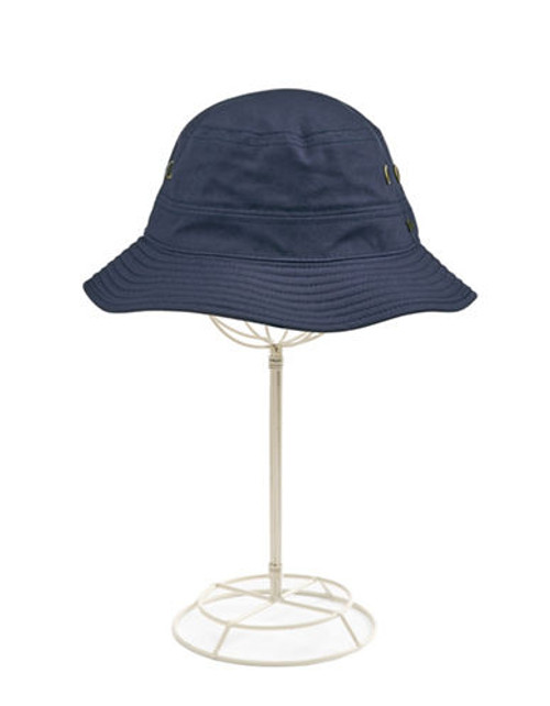 New Era Brecken Canvas Bucket Hat - Navy - X-Large