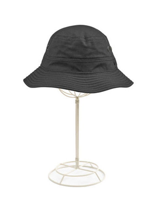 New Era Brecken Canvas Bucket Hat - Black - Medium