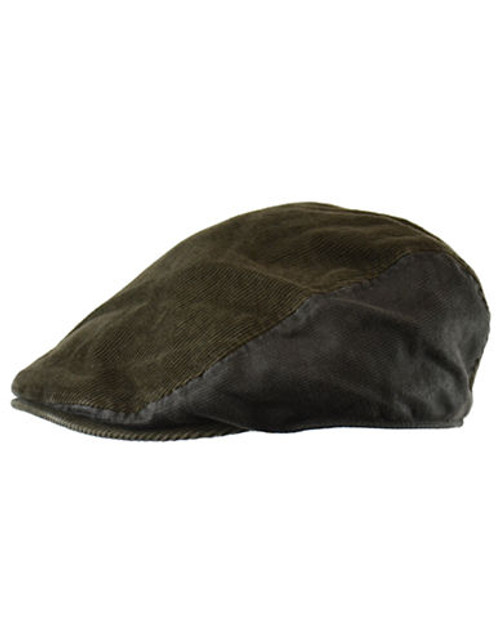 Crown Cap Nathaniel Cole Cordouroy Contrast Ivy Hat - Brown - Medium