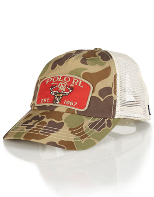 Polo Ralph Lauren Mesh Trucker Hat - Hudson Camo