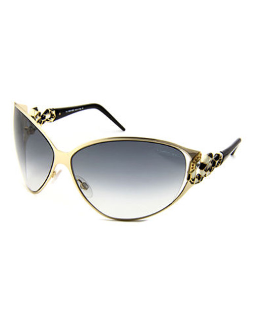 Roberto Cavalli Bellatrix RC851S Sunglasses - Black and Gold