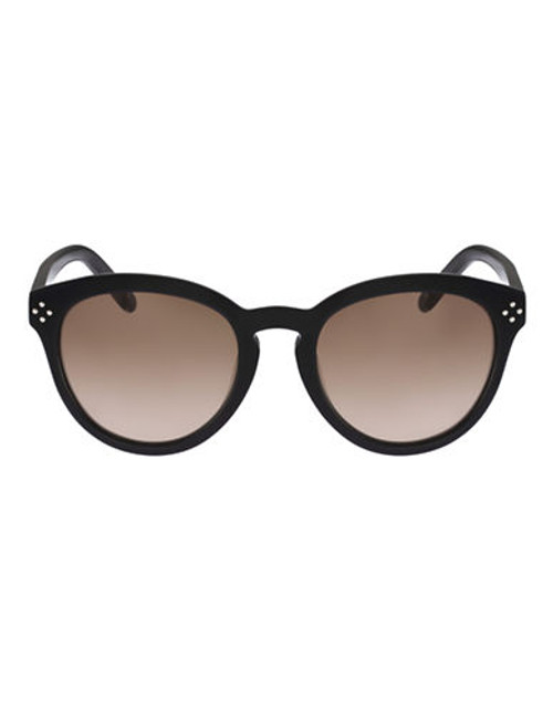 Chloé Boxwood Round Sunglasses - Black