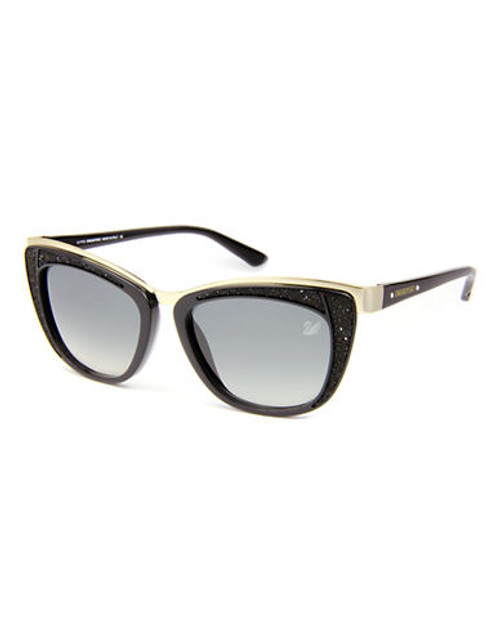 Swarovski Diva Sunglasses - Black