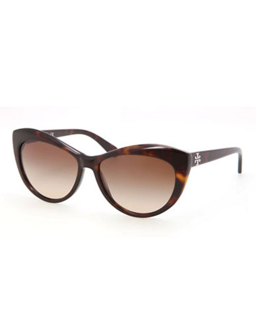 Tory Burch Classic Cat Eye Sunglasses - Tortoise