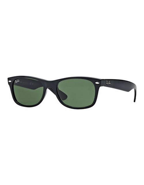 Ray-Ban New Classic Wayfarer - Black/Green - Large