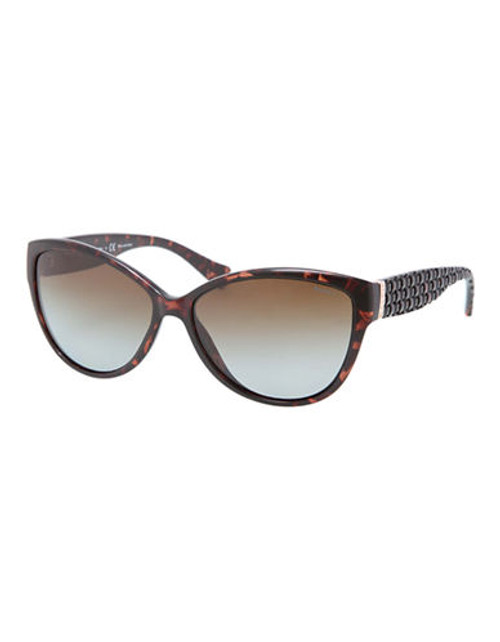 Ralph By Ralph Lauren Eyewear Cat Eye Shape Sunglass - Tortoise (Polarized)