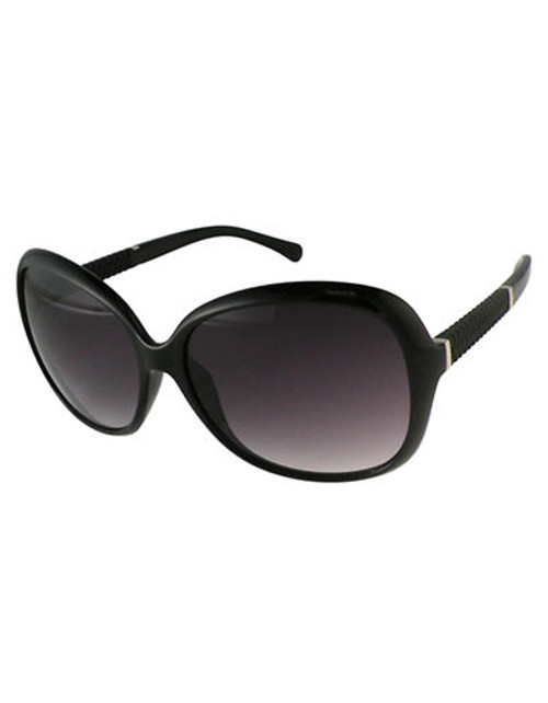 Edit By Jeanne Beker Oversized Sunglasses - BLACK