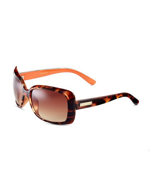 Nine West Plastic Square Sunglasses - Brown