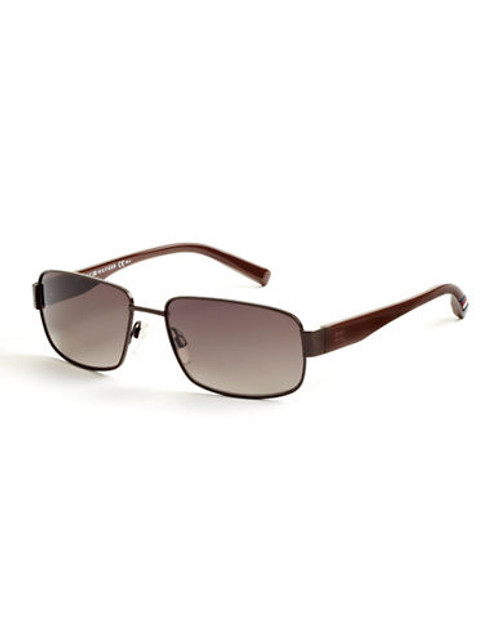 Tommy Hilfiger Square Frame Sunglasses - Brown